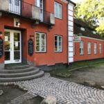 Indgang til hotel Fortunen Indgang til hotel Fortunen