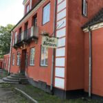 Indgang til hotel Fortunen Indgang til hotel Fortunen